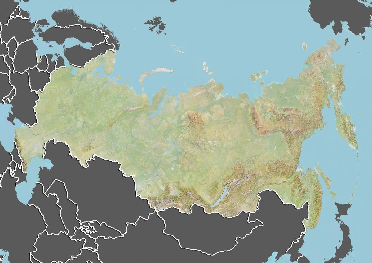 kaart van Kazachstan geografie